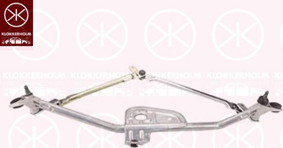 Klokkerholm 00143280 - Система тяг і важелів приводу склоочисника avtolavka.club