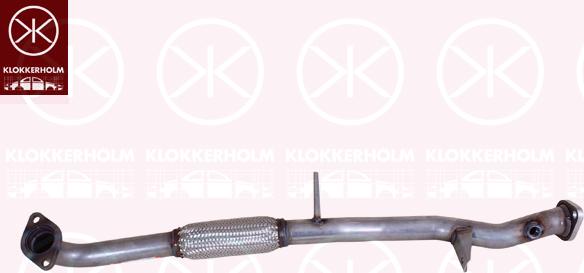Klokkerholm 823-105 - Труба вихлопного газу avtolavka.club