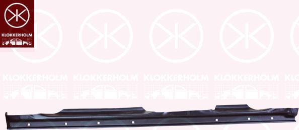 Klokkerholm 2955011 - Підніжка, накладка порога avtolavka.club