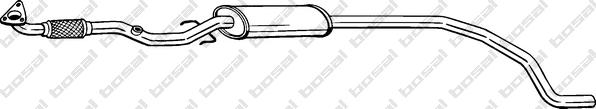 Klokkerholm 293-007 - Середній глушник вихлопних газів avtolavka.club