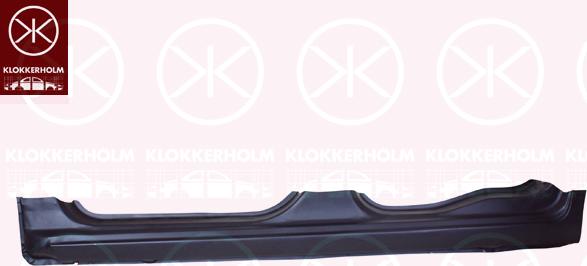 Klokkerholm 2556011 - Підніжка, накладка порога avtolavka.club