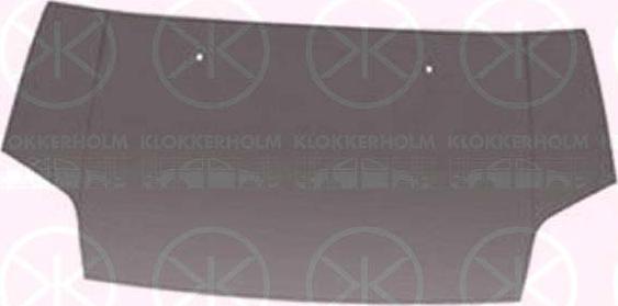Klokkerholm 2507281A1 - Капот двигуна avtolavka.club