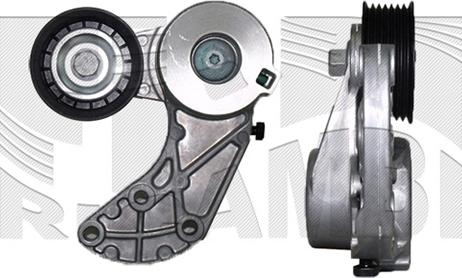KM International FI19820 - Натягувач ременя, клинові зуб. avtolavka.club