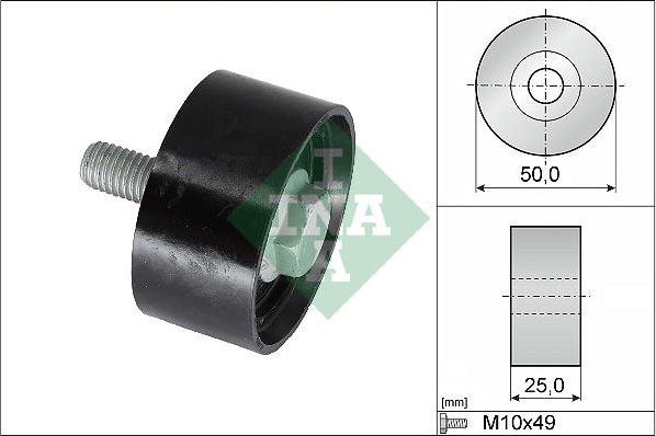 KM International FI27850 - Паразитний / Провідний ролик, зубчастий ремінь avtolavka.club