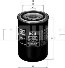 KNECHT HC 8 - Фільтр, Гідравлічна система приводу робочого устаткування avtolavka.club