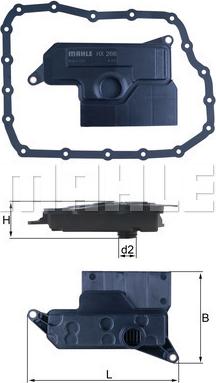 KNECHT HX 266D - Гідрофільтри, автоматична коробка передач avtolavka.club