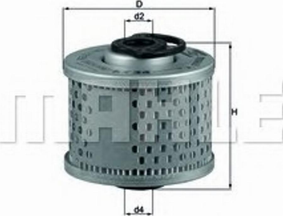 KNECHT KX 34 - Паливний фільтр avtolavka.club