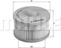 KNECHT KX 266D - Паливний фільтр avtolavka.club