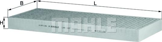 KNECHT LAK 167 - Фільтр, повітря у внутрішній простір avtolavka.club