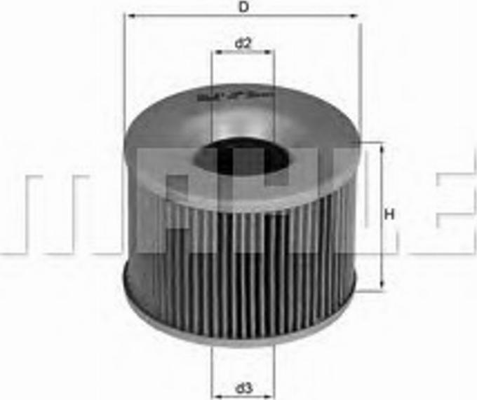 KNECHT OX 61 - Масляний фільтр avtolavka.club