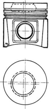 Kolbenschmidt 90614600 - Поршень avtolavka.club
