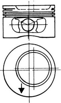 Kolbenschmidt 90244610 - Поршень avtolavka.club