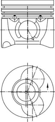 Kolbenschmidt 40405620 - Поршень avtolavka.club