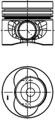 Kolbenschmidt 40683600 - Поршень avtolavka.club