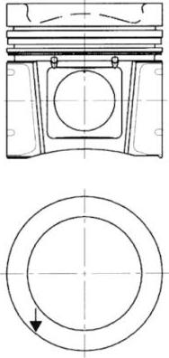 Kolbenschmidt 40033620 - Поршень avtolavka.club