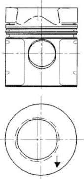 Kolbenschmidt 91598600 - Поршень avtolavka.club