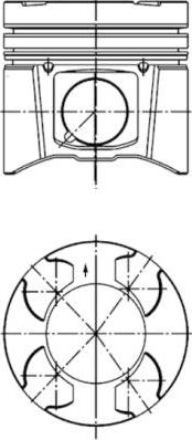 Kolbenschmidt 40271600 - Поршень avtolavka.club