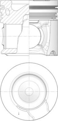 Kolbenschmidt 41263600 - Поршень avtolavka.club