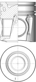 Kolbenschmidt 41220600 - Поршень avtolavka.club