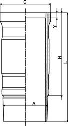 Kolbenschmidt 89901110 - Гільза циліндра avtolavka.club