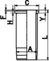 Kolbenschmidt 89370110 - Гільза циліндра avtolavka.club