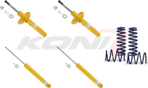 KONI 1140-8435-1 - Комплект ходової частини, пружини / амортизатори avtolavka.club
