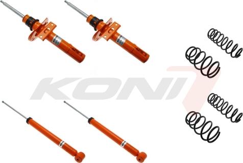 KONI 1120-4091 - Комплект ходової частини, пружини / амортизатори avtolavka.club