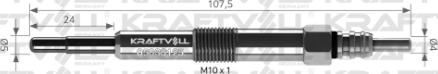 KRAFTVOLL GERMANY 05030125 - Свічка розжарювання avtolavka.club