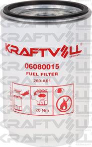 KRAFTVOLL GERMANY 06080015 - Паливний фільтр avtolavka.club