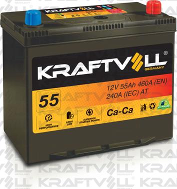 KRAFTVOLL GERMANY 18010005 - Стартерна акумуляторна батарея, АКБ avtolavka.club