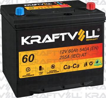 KRAFTVOLL GERMANY 18010008 - Стартерна акумуляторна батарея, АКБ avtolavka.club