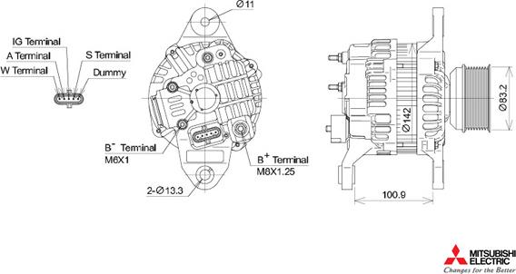 KUTNAK AUTOMOTIVE 721249/M - Генератор avtolavka.club