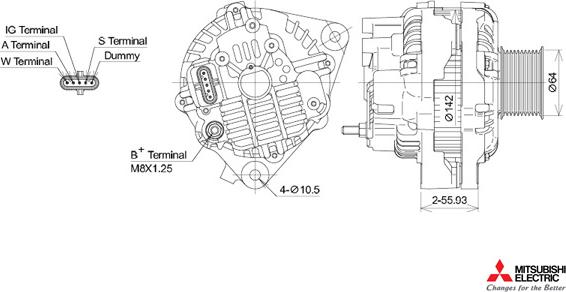 KUTNAK AUTOMOTIVE 721246M - Генератор avtolavka.club