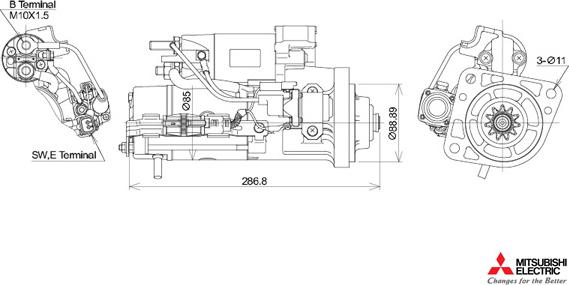 KUTNAK AUTOMOTIVE 723448/M - Стартер avtolavka.club