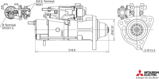 KUTNAK AUTOMOTIVE 723540/M - Стартер avtolavka.club