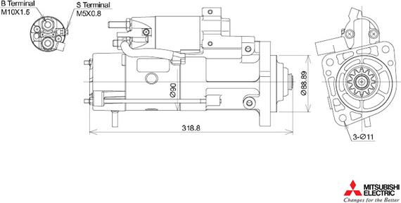 KUTNAK AUTOMOTIVE 723536/M - Стартер avtolavka.club