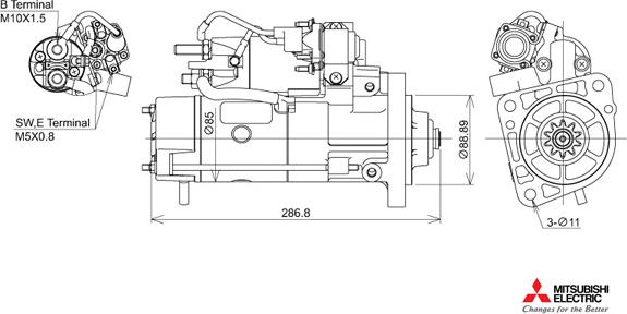 KUTNAK AUTOMOTIVE 723526/M - Стартер avtolavka.club