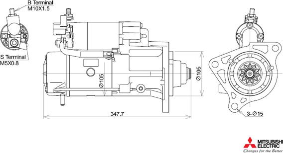 KUTNAK AUTOMOTIVE 723579/M - Стартер avtolavka.club