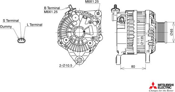 KUTNAK AUTOMOTIVE 722417/M - Генератор avtolavka.club