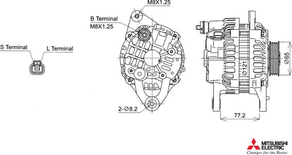 KUTNAK AUTOMOTIVE 722484/M - Генератор avtolavka.club