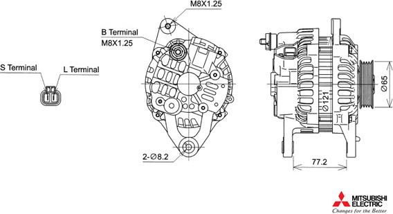 KUTNAK AUTOMOTIVE 722483/M - Генератор avtolavka.club