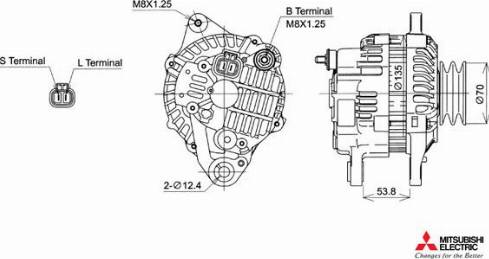 KUTNAK AUTOMOTIVE 727752 - Дзеркальне скло, вузол скла avtolavka.club