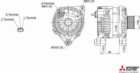 KUTNAK AUTOMOTIVE 727561 - Дзеркальне скло, вузол скла avtolavka.club