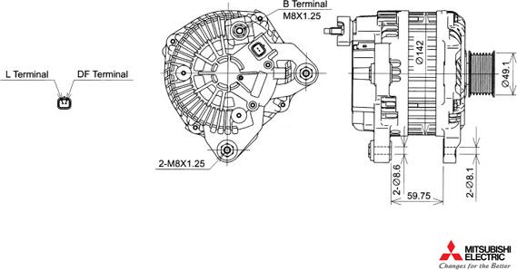 KUTNAK AUTOMOTIVE 722384/M - Генератор avtolavka.club