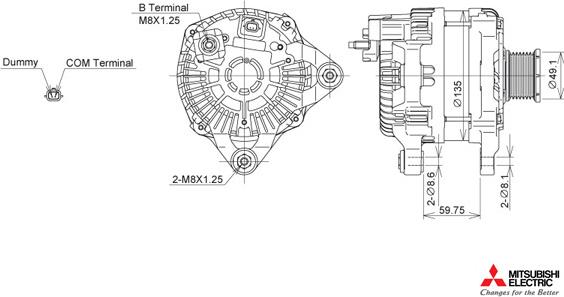 KUTNAK AUTOMOTIVE 722371/M - Генератор avtolavka.club