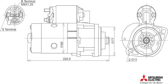 KUTNAK AUTOMOTIVE 722730/M - Стартер avtolavka.club