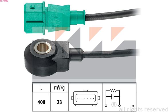 KW 457 005 - Датчик детонації avtolavka.club