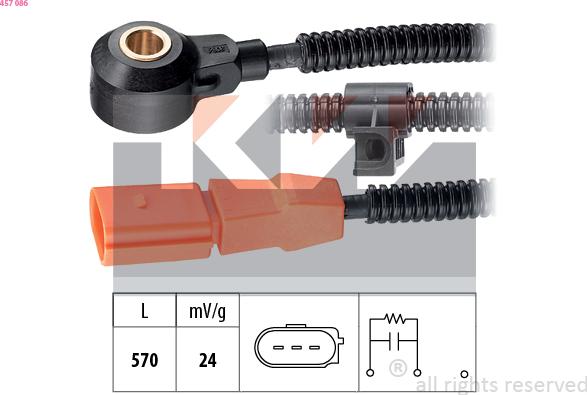 KW 457 086 - Датчик детонації avtolavka.club