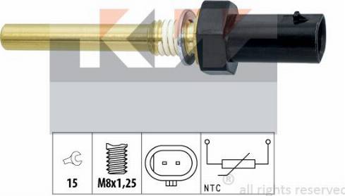 KW 530 402 - Датчик, температура охолоджуючої рідини avtolavka.club