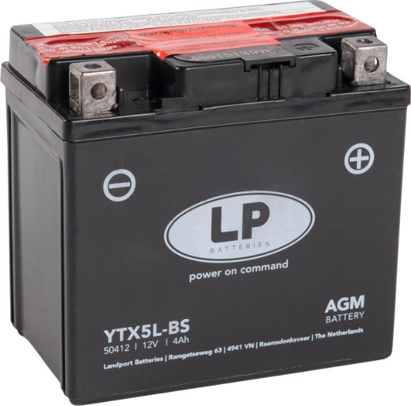 LandportBV MA LTX5L-BS - Стартерна акумуляторна батарея, АКБ avtolavka.club